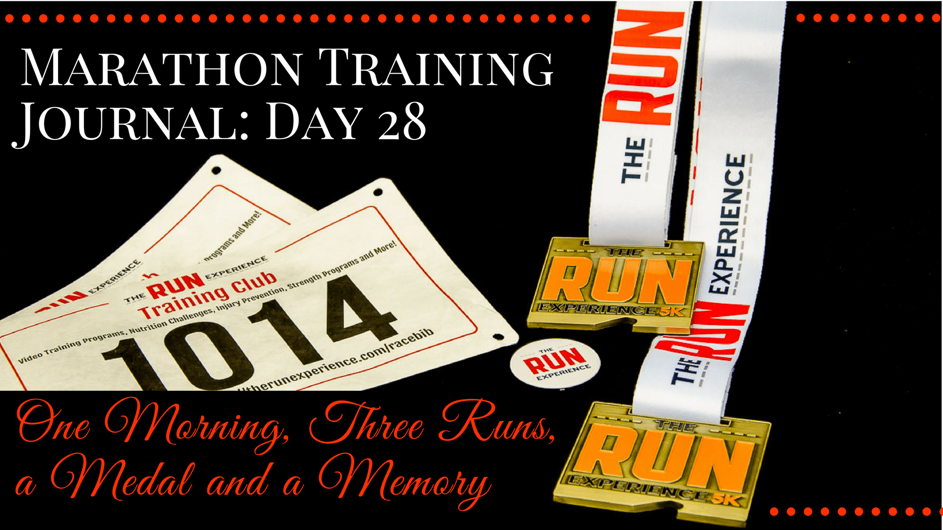 Marathon TrainingJournal- Day 28