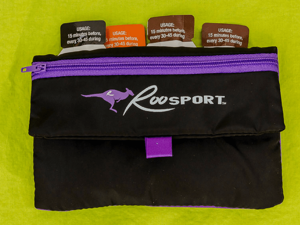 Drop your phone, keys and gels into your Roosport and forget you
