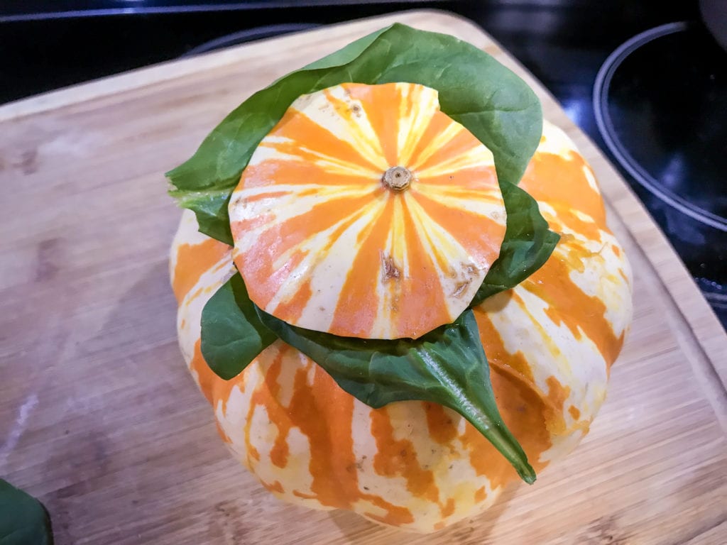 Baked pumpkin